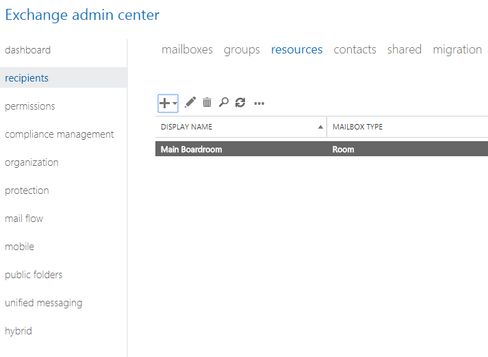 Setting Up Room or Equipment Mailboxes in Microsoft Outlook 2016 ... Setting Up Room or Equipment Mailboxes in Microsoft Outlook 2016 ...
